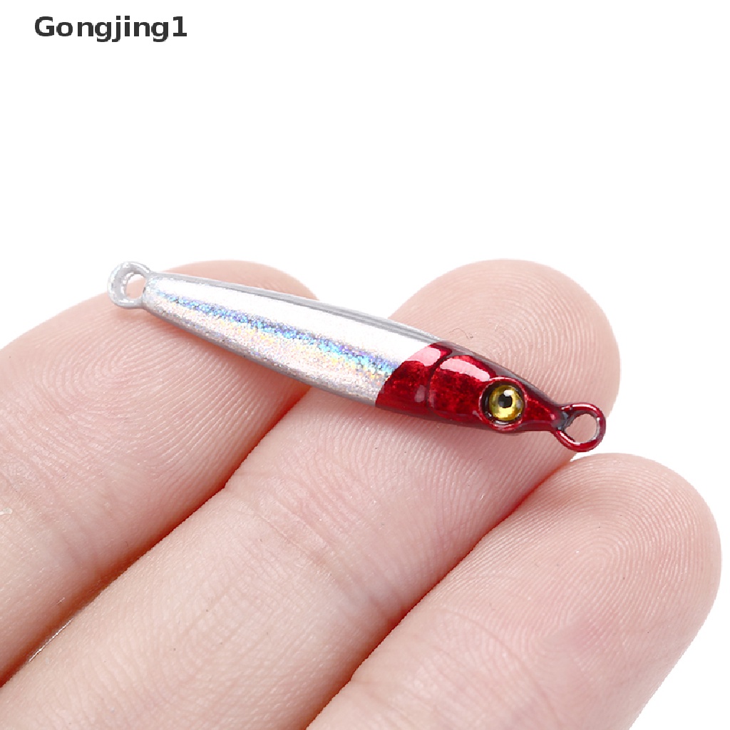 Gongjing1 3g Umpan Pancing Sendok Jig Spinner Bahan Metal