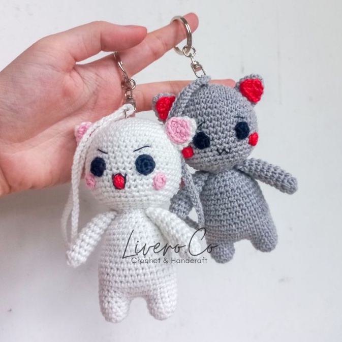 BONEKA RAJUT AMIGURUMI PEACH GOMA