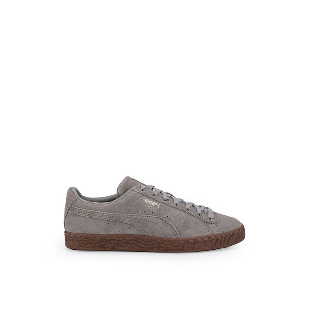 puma suede grey trainers