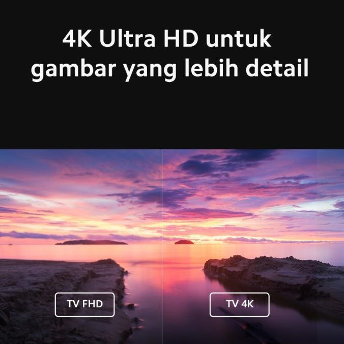 Xiaomi TV Q1E 55&quot; QLED 2022 Layar 4K Ultra HD Android TV