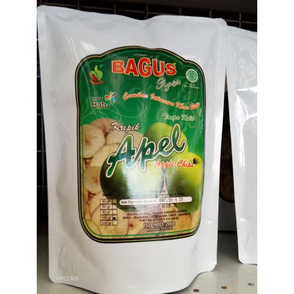 

KRIPIK APEL BAGUS F100 Oleh oleh Khas Kota Batu Malang