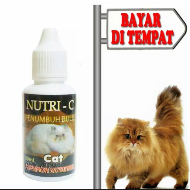 Obat Vitamin Kucing pertumbuhan bulu Nutri C