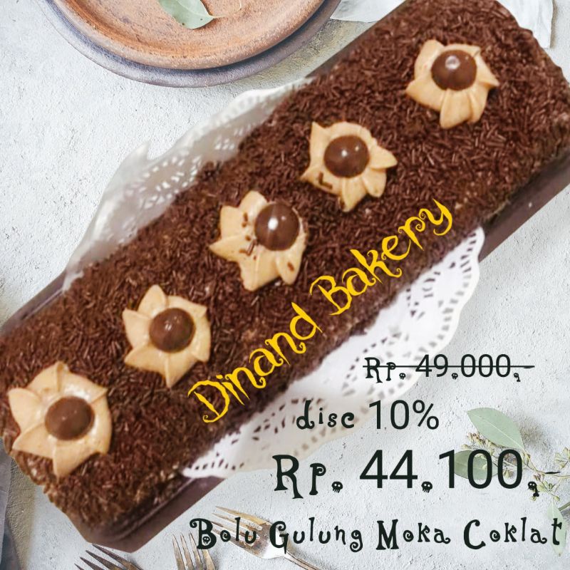 

Bolu gulung moka coklat ceres