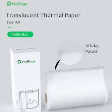 

A6 A9 Translucent Sticker 5630 7730 Peripage Kertas Thermal
