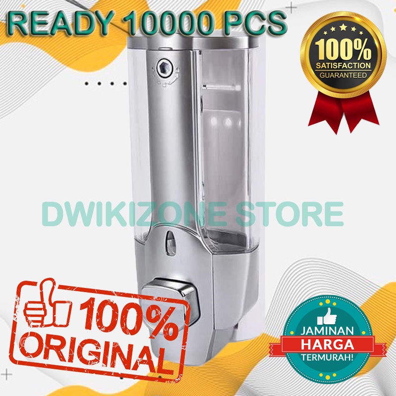 [GROSIR] DISPENSER SABUN 450ML MANDI SAMPO SINGLE SATU SHAMPOO 450 ML TEMPAT SOAP KOTAK