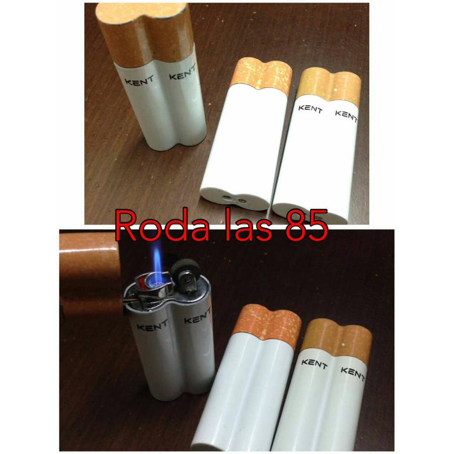 New Korek Gas Kent  Korek Api Las Double Rokok  Korek Unik Berkualitas