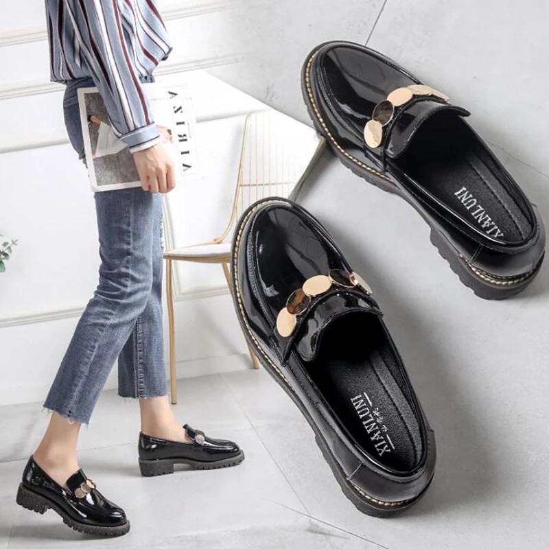 OXFORD SEPATU LOAFERS FLAT WANITA 6778989 11232