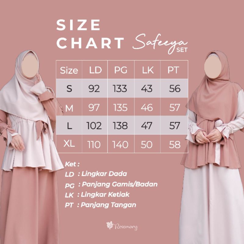 NEW ARRIVAL!! SAFEEYA SET By Rosemarybdg (Gamis+ Khimar) up-7