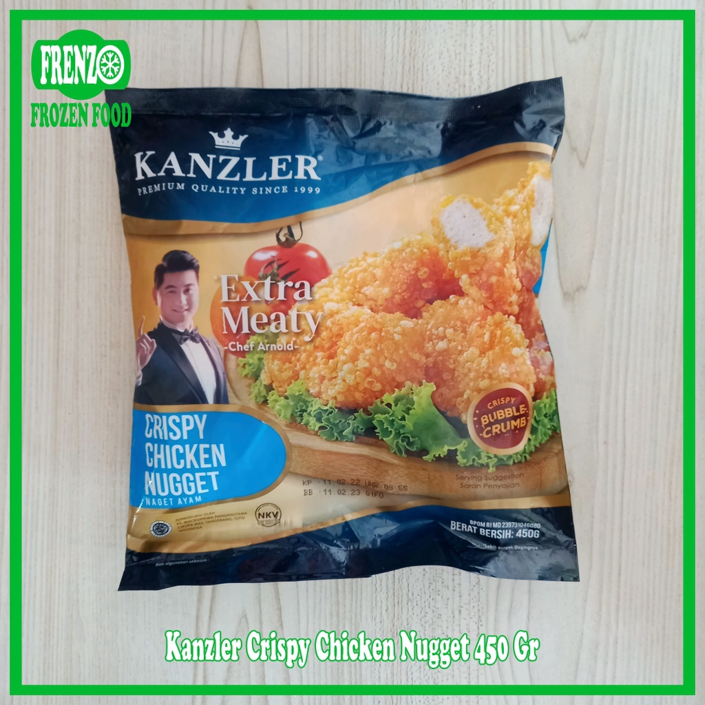 

Kanzler Krispi Chicken Nuggget 450 Gr