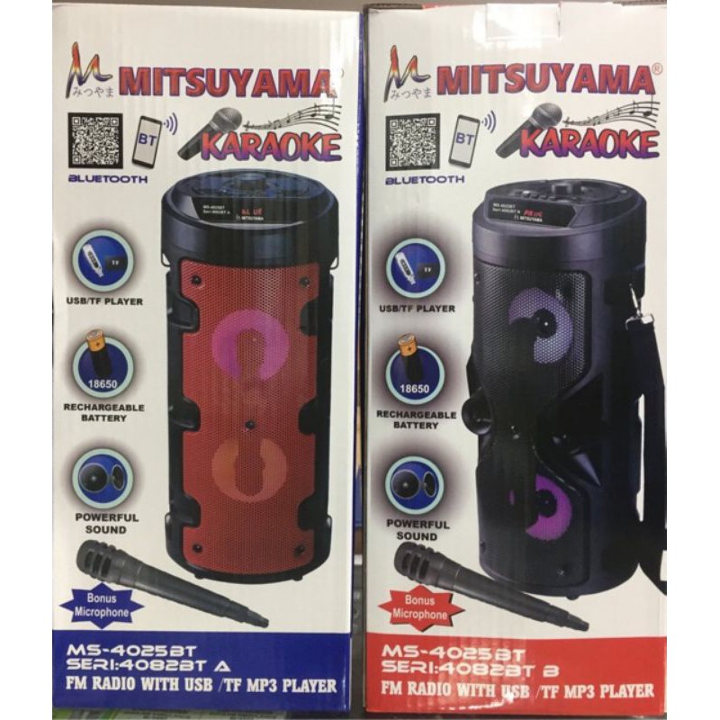 speker bluetooth mitsuyama ms4025/4082bt