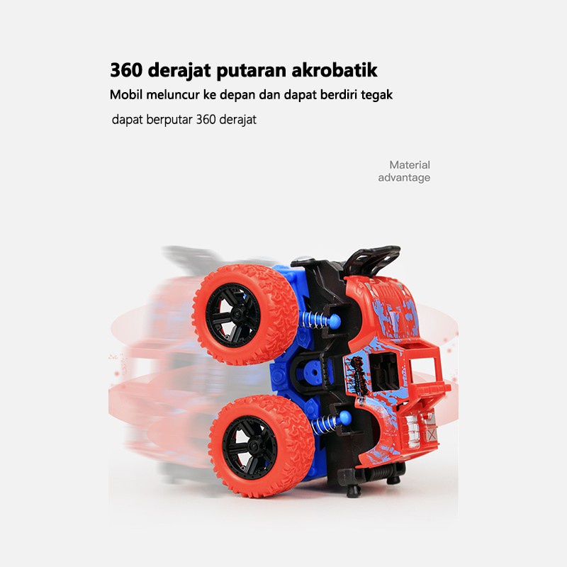 Mainan anak mobil mobilan / Mainan Mobil Anak Monster Zap Jip Off Road 4 Drive Inertial Bigfoot (B203)