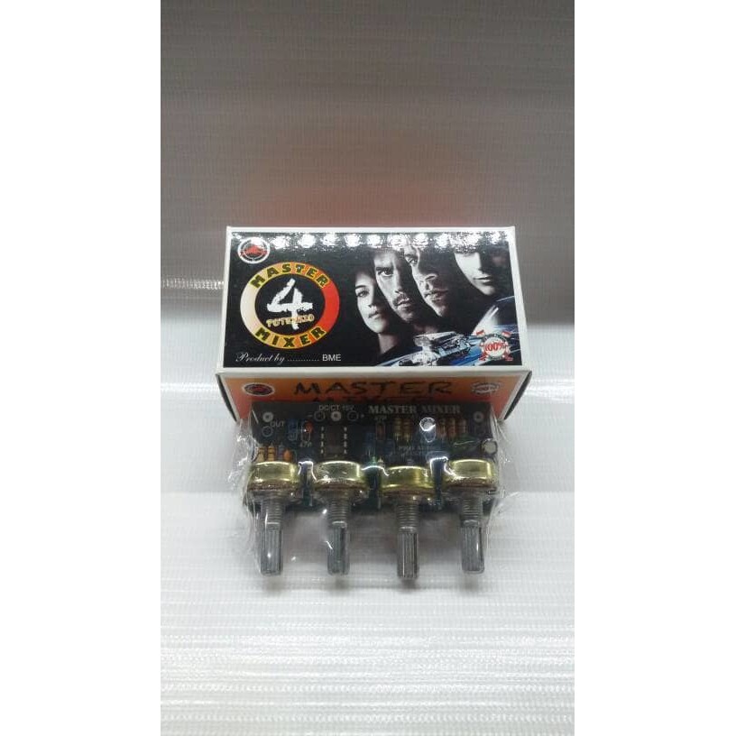 Master Mixer 4 Potensio BME