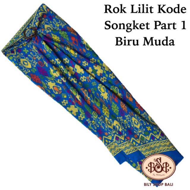 SALE HABISIN STOK Rok  Lilit Songket Part 1 BILY SHOP BALI 