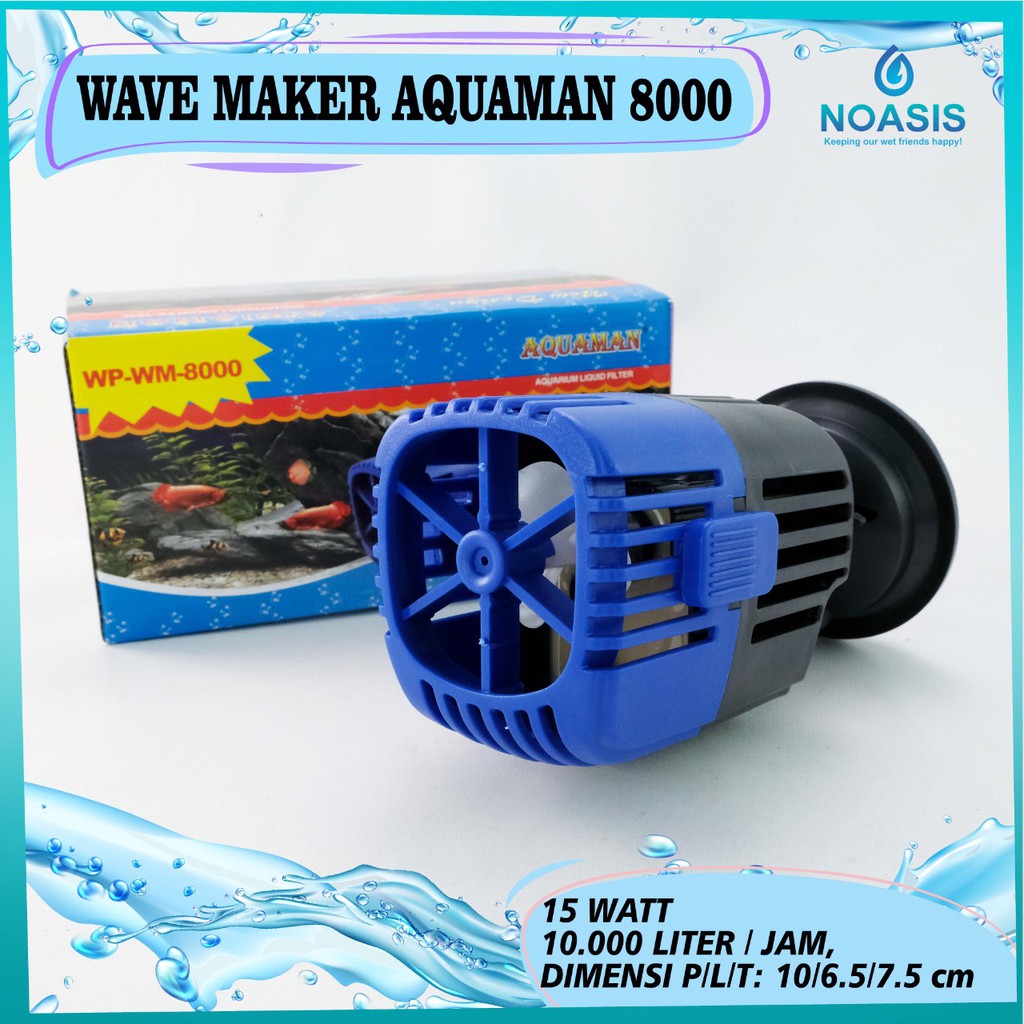 WAVE MAKER AQUARIUM RECENT AA WM 8000 PEMBUAT GELOMBANG