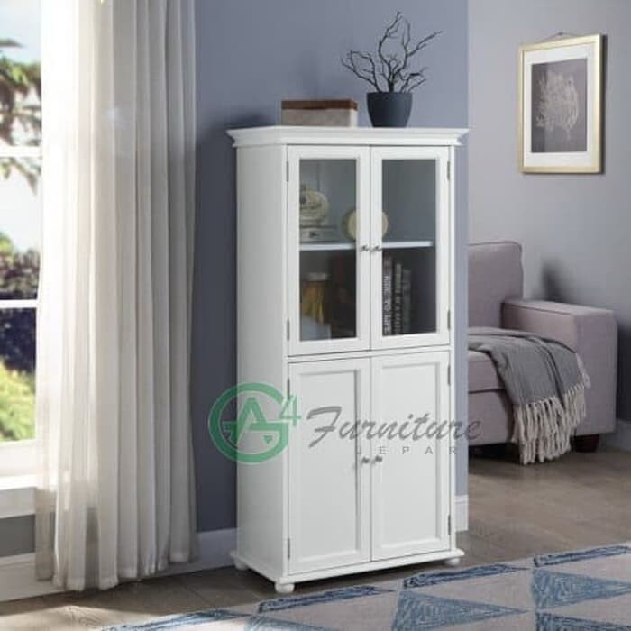 Lemari Hias Putih Minimalis Wilkesboro