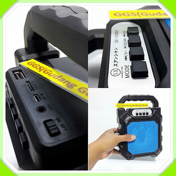 Speaker Karaoke Bluetooth SX Y2002