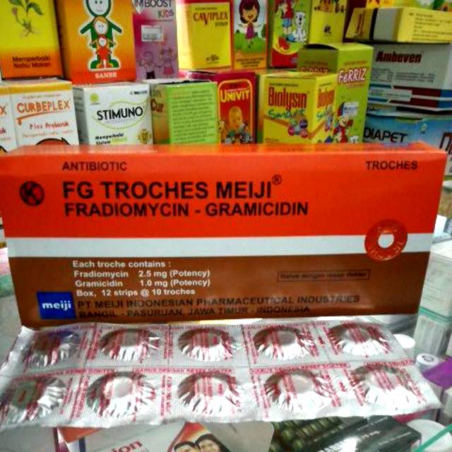 Obat Fg Troches Meiji Buat Apa