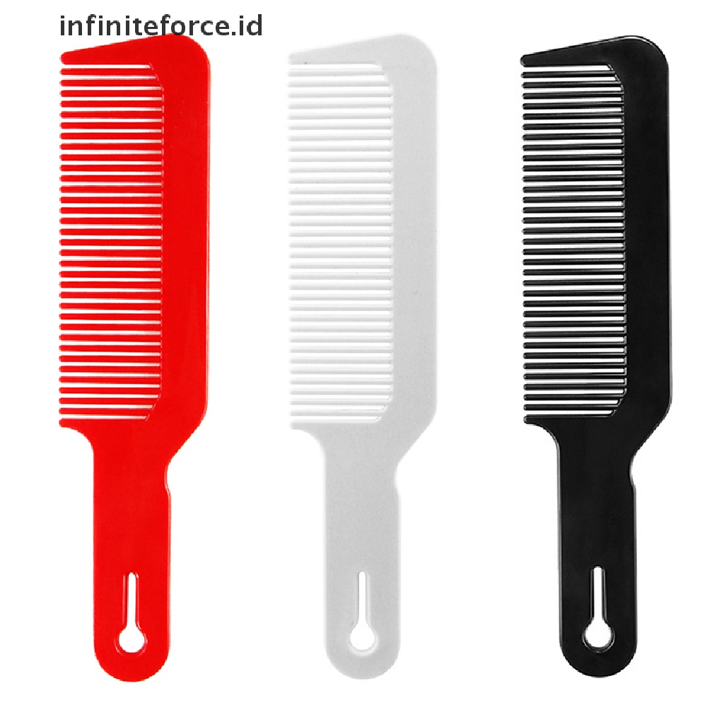 Infiniteforce.id Sisir Flat Top Peralatan Potong Rambut Untuk Barber