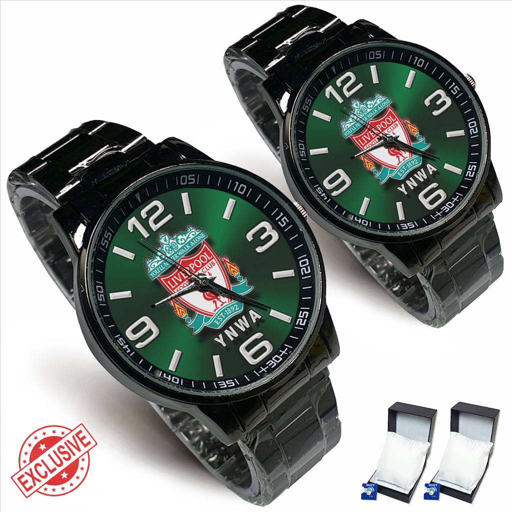 Jam Tangan Rantai Couple LIVERPOOL YNWA (Amazing)