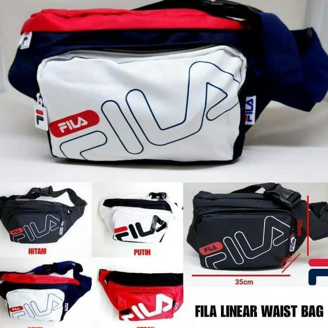 Kualitas Terbaik waistbag pria..> Tas Fila Waist Bag Selempang Fashion Grade Ori Premium Slempang ON