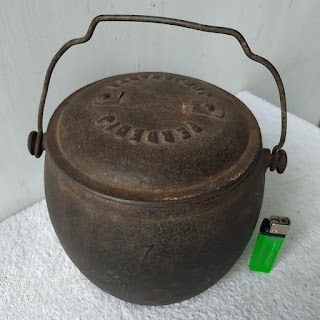 Pajangan Vintage Panci besi Perbedij Jogjakarta jadul