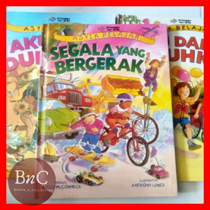 Buku Ensiklopedia Sains bergambar Anak preloved