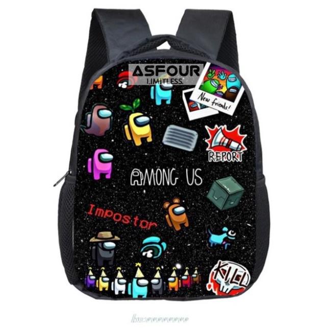 Recomended.. Tas ransel Sekolah Anak Tas Karakter Anak Among Us Tas Ranse Gaming Tas Anak Laki Laki 