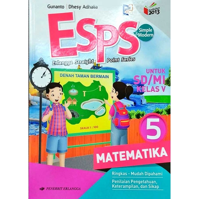 

❤BISA COD❤ BUKU ESPS MATEMATIKA SD /MI KELAS 5 K2013 ERLANGGA