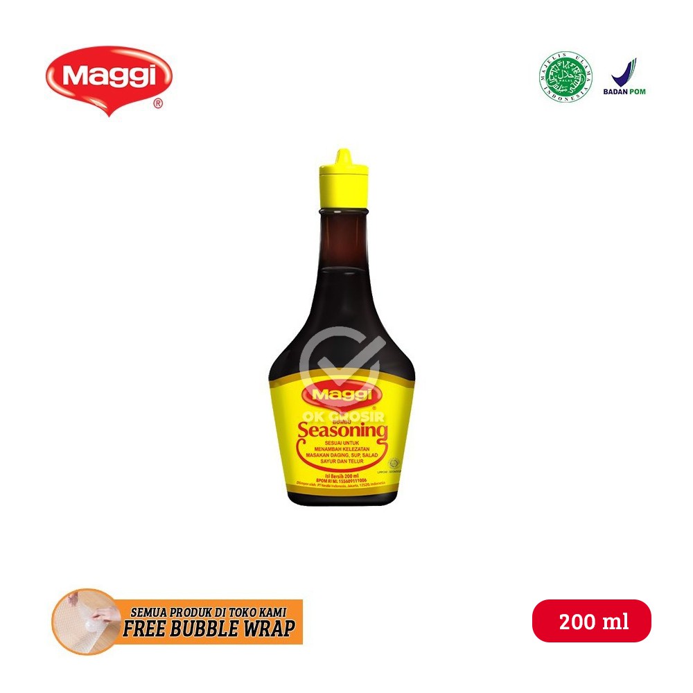 

Maggi Seasoning / Bumbu Penyedap Cair (Botol 200 ml)