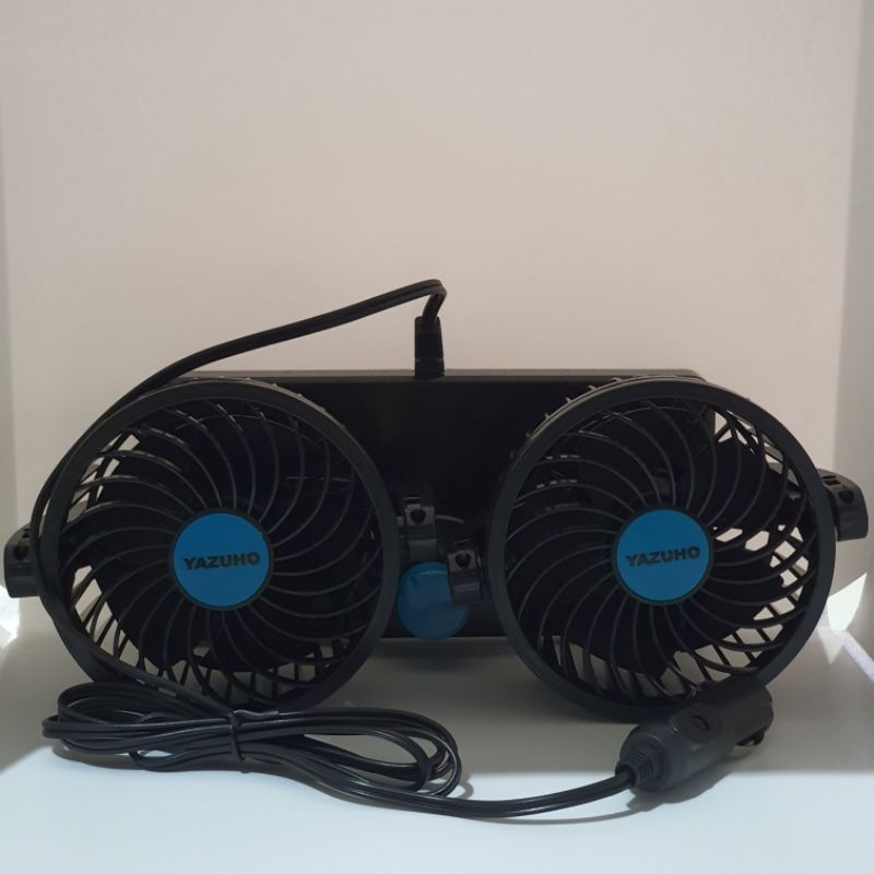 Kipas Angin Mobil Fan DC 12V & 24V Kipas Ganda Yazuho