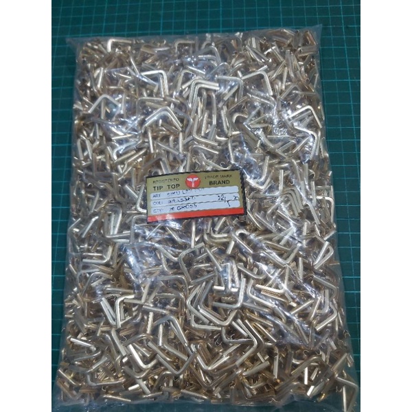 

MilL Siku Lidi Buku Agenda Tiptop Gold Nickel 10 Gross