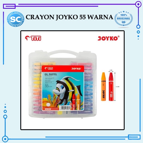 

Crayon Joyko 55 Warna