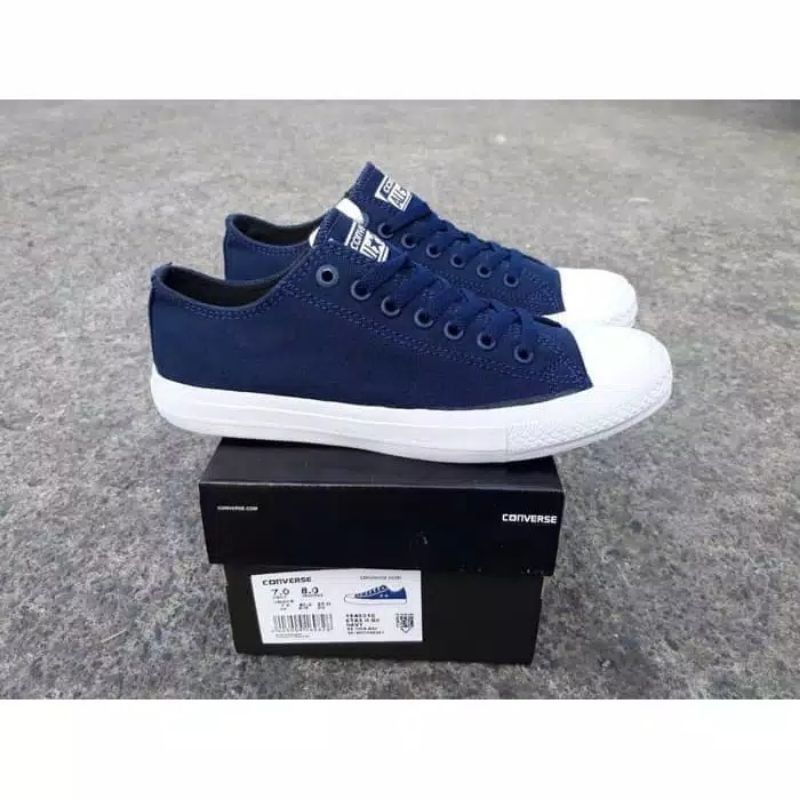 Sepatu Converse All star CT Biru Navy | Sepatu Converse Pria Wanita