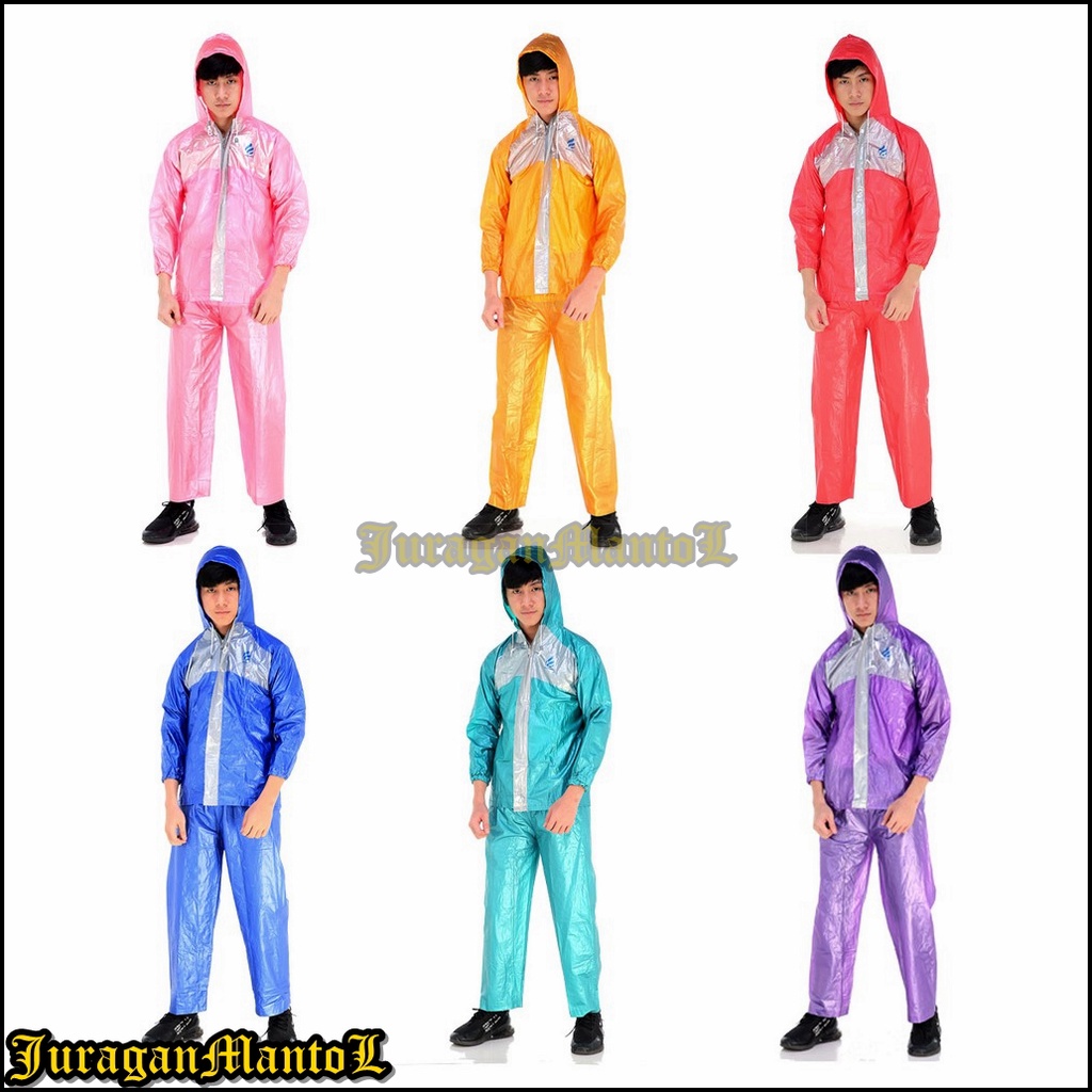Juragan Mantol / Jas Hujan Plevia  Jaket Celana Tristar/ Jas Hujan Pria / Jas Hujan Wanita / Jas Huj