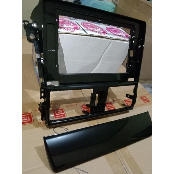 Frame Vios 2013 Gen 3 10inch Hitam glossy