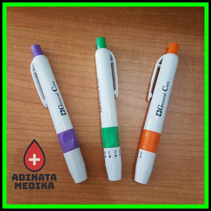Jual BLOOD LANCETS PEN ALAT PENGAMBIL SAMPEL DARAH DI JARI Shopee