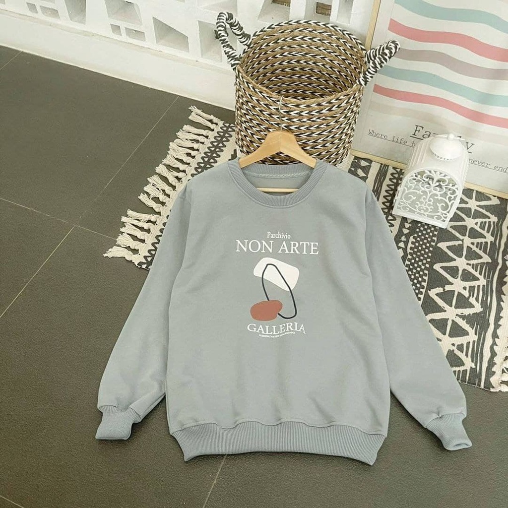 Nara Grosir - Non Arte Sweater l Sweater Pria dan Wanita