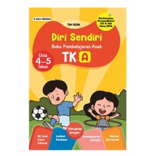 Diri Sendiri, Buku Pembelajaran Anak TK-A, Usia 4-5 Tahun