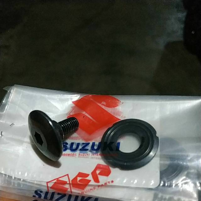 Baut Head atas FU berikut  ring karet SGP