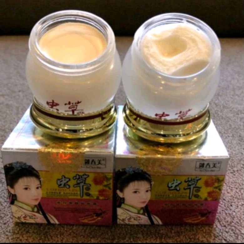 Yu Chun Mei Cordyceps Cream siang malam