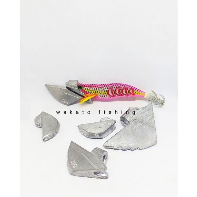 Sinker Egi bentuk tanduk