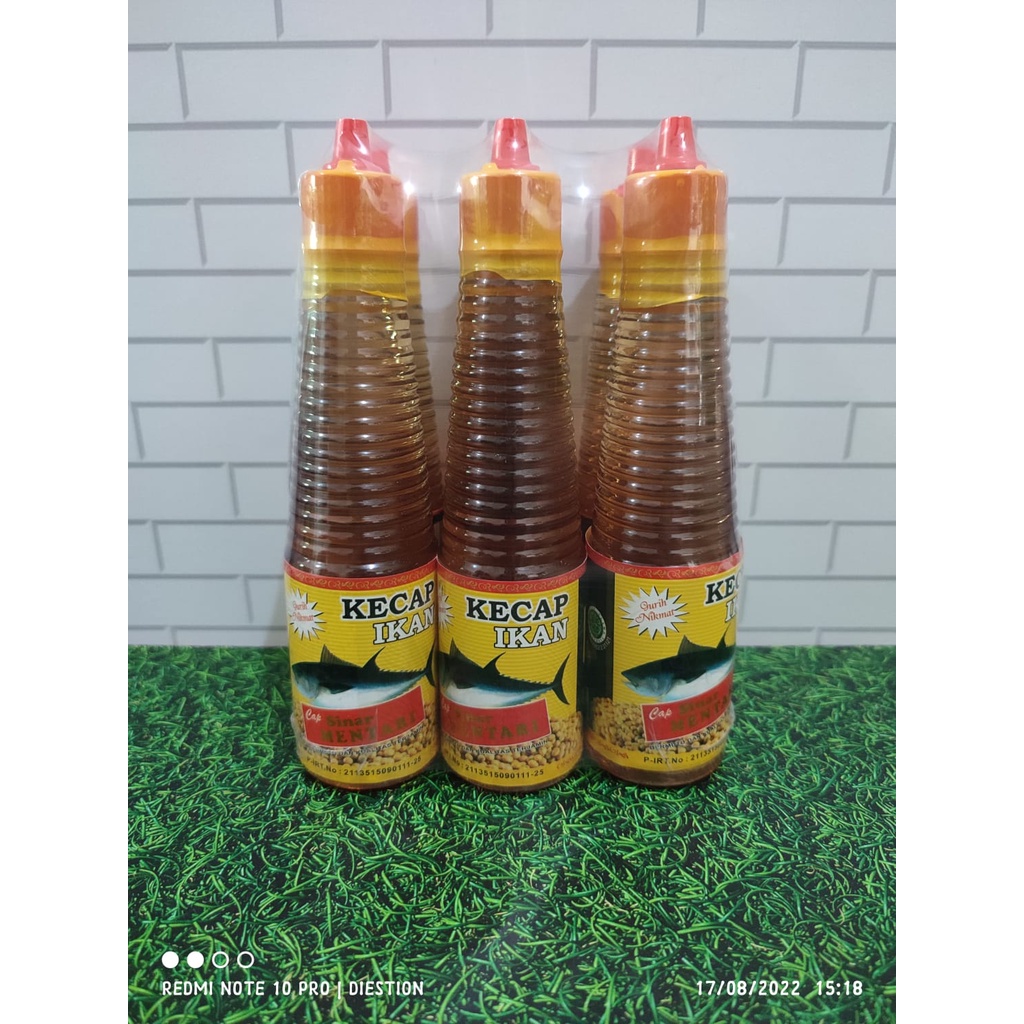 Paket Hemat Kecap Ikan Cap Sinar Mentari 150ml [halal]