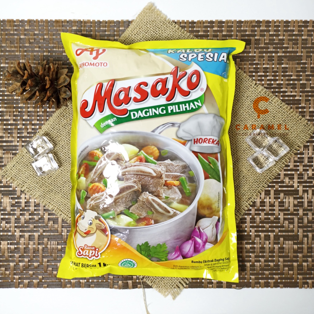 

Masako Sapi 1kg - bumbu penyedap rasa sapi - masako - kaldu sapi