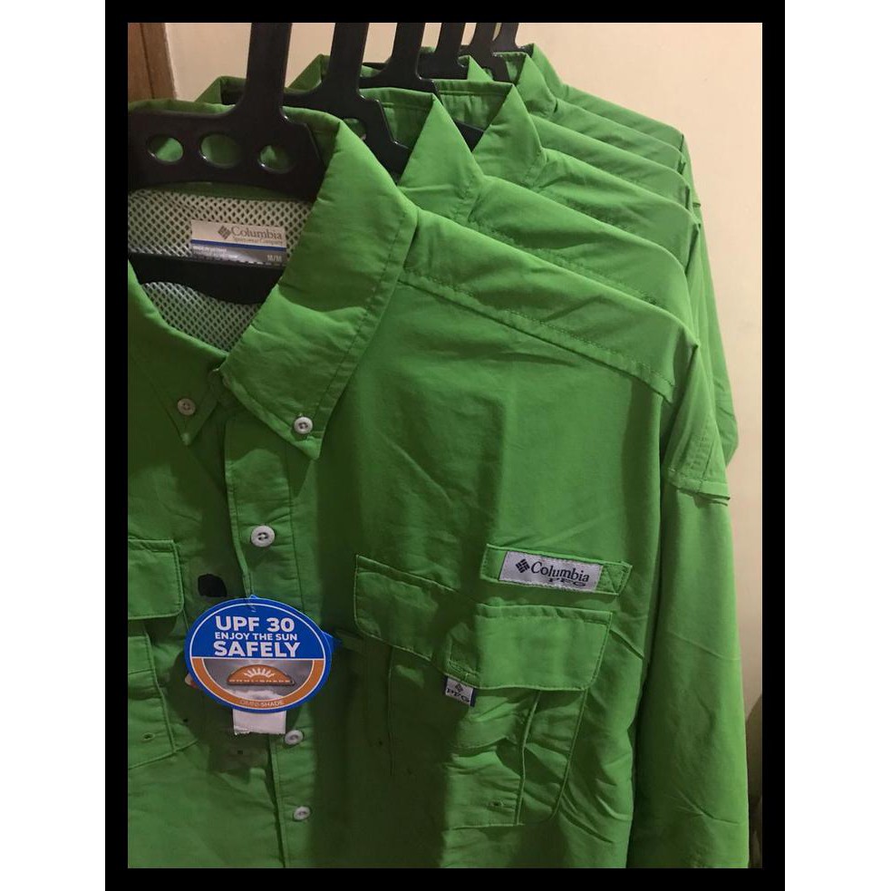 Promo Kemeja Outdoor Omni Shade Columbia Original Ukuran Xxl Promo Murah :)