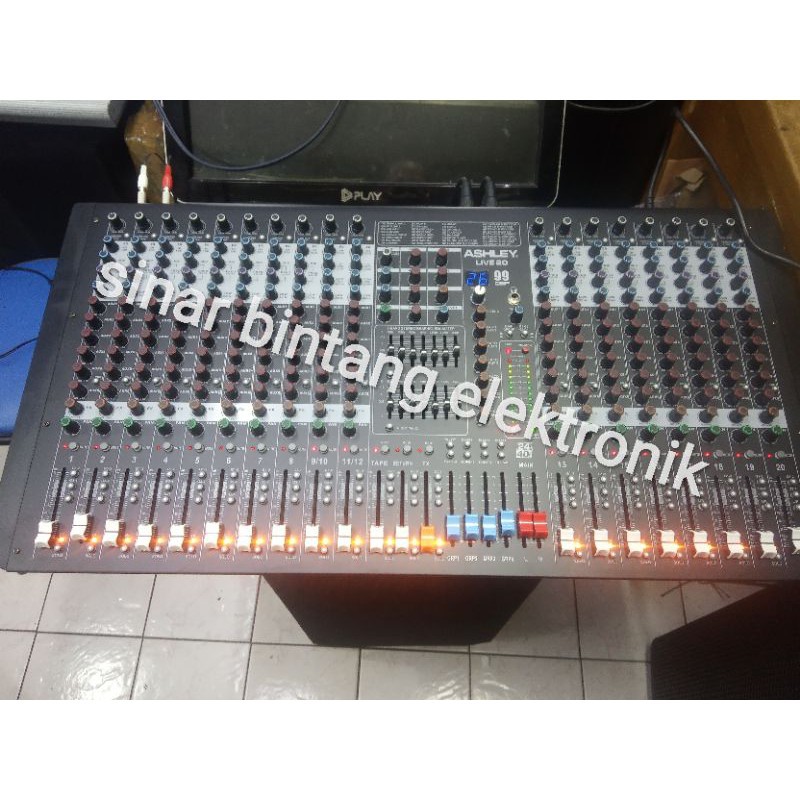 PROMO MURAH Mixer Ashley Live 20 Original Ashley Live20 - 20 Channel 99dsp