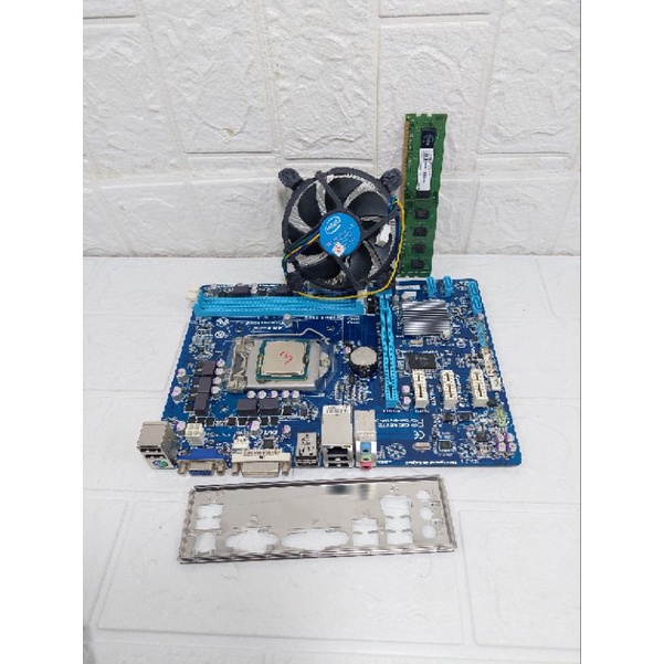 Promo Murah Paket Motherboard H61 Gigabyte + Proc core i5 2400 3.1Ghz + Ram ddr3 ( 4Gb / 8Gb )