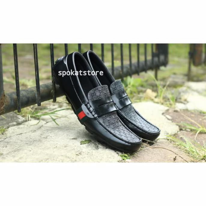 Ds Welcome Guci Sepatu Pria Casual Gucci Slip On Semi Formal Slop On Kasual Loa