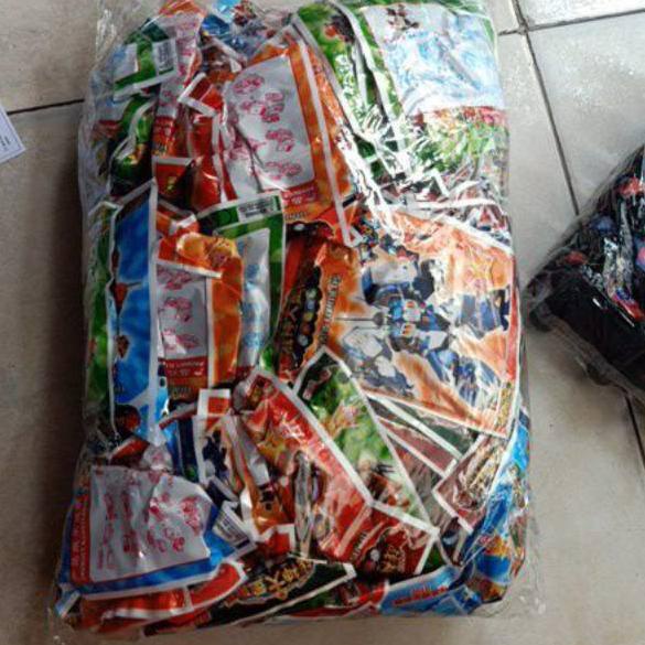 Berkualitas Bongkar pasang robot plastik isi 50 pcs grosir mainan buat jual kembali