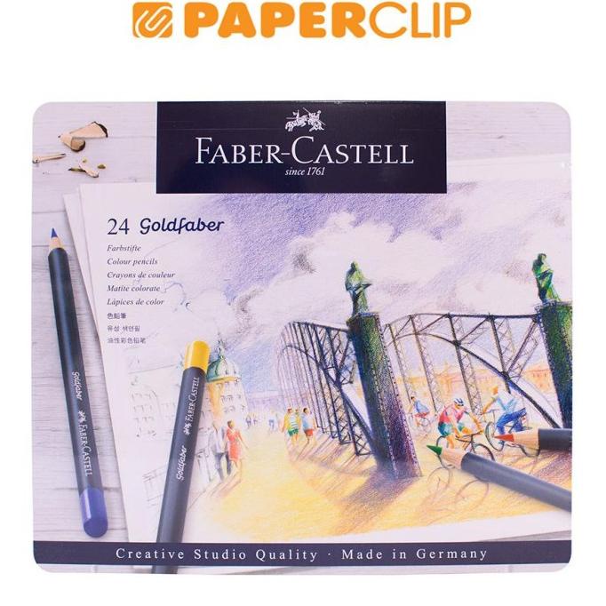 

PENSIL WARNA FABER CASTELL SET 114724 24C GOLDFABER