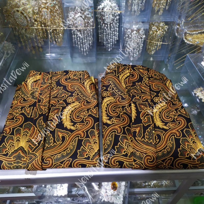 Sepasang Jarik Instan Alusan / Motif Pisang Bali